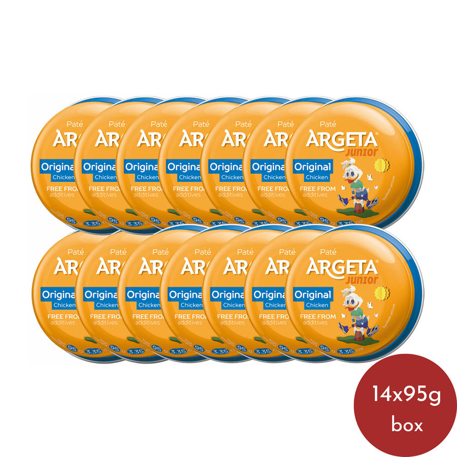 Argeta Chicken Junior pâté | Kokošja Junior pašteta 14x95g