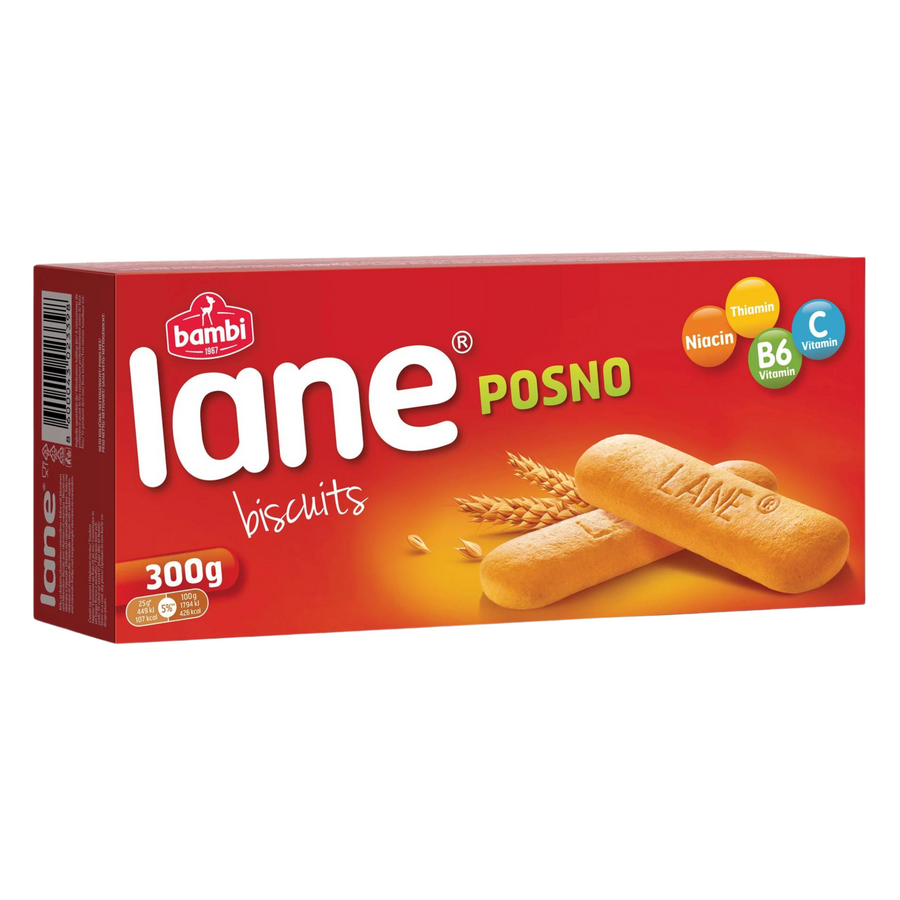 Bambi Lane biscuits Lenten | Plazma keks posni 300g - Magaza Online