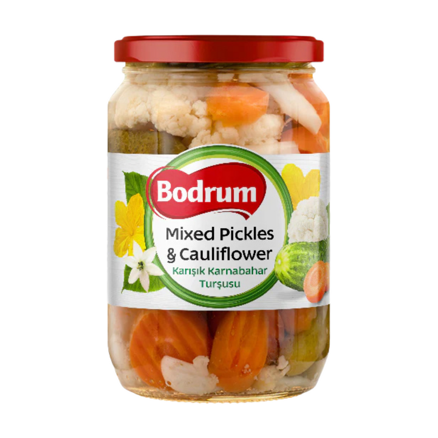 Bodrum Mixed pickles & cauliflower | Mešana turšija sa karfiolom 670g