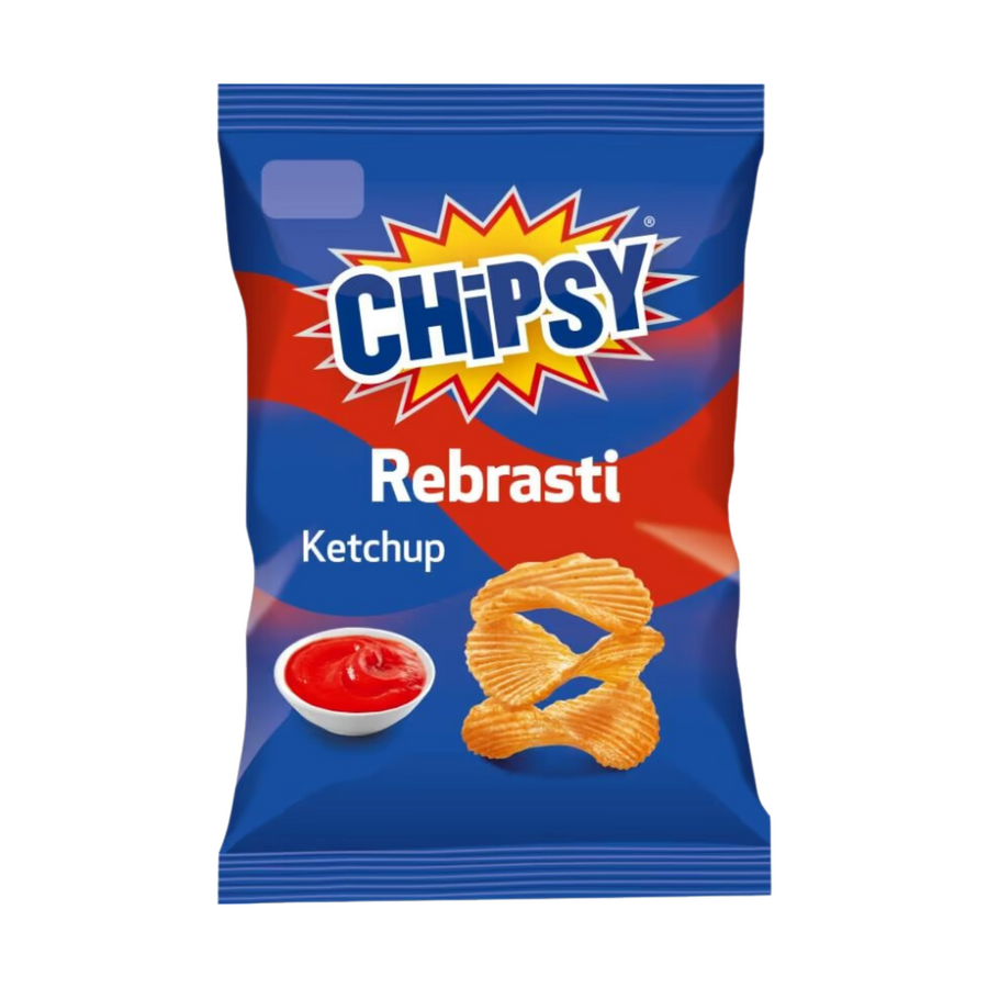 Marbo Chipsy Ketchup ridge cut potato crisps | Rebrasti čips sa ukusom kečapa 95g - Magaza Online