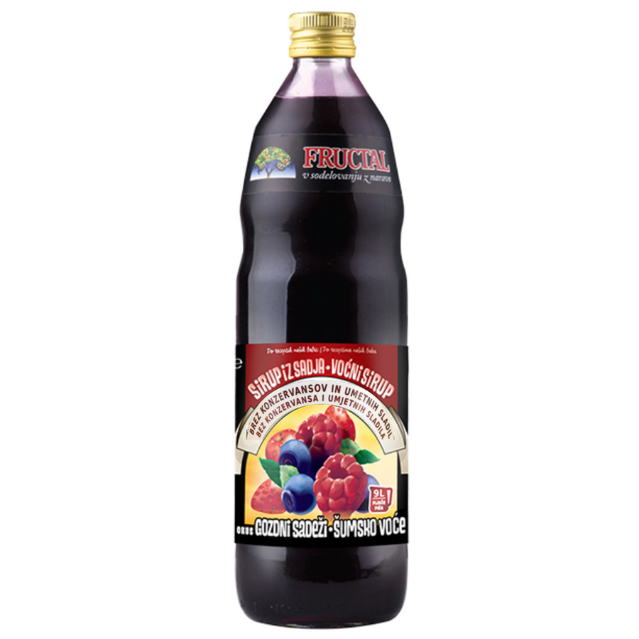 Fructal Forest fruit cordial | Sirup s okusom šumskog voća 1l - Magaza Online