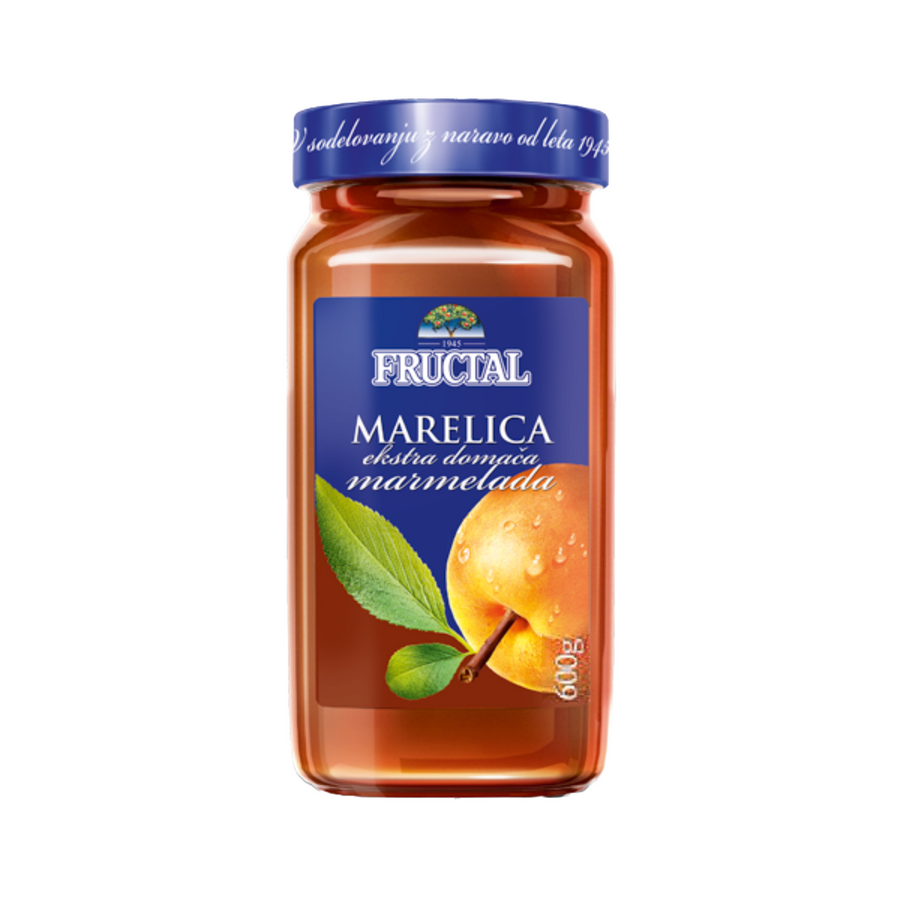 Fructal Apricot marmalade | Marmelada od marelice 600g - Magaza Online
