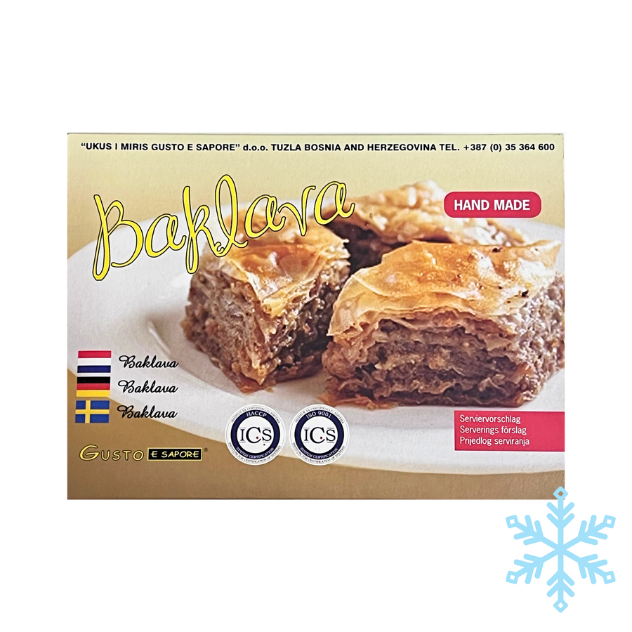Gusto e Sapore Baklava with walnuts | Baklava sa orasima 400g - Magaza Online