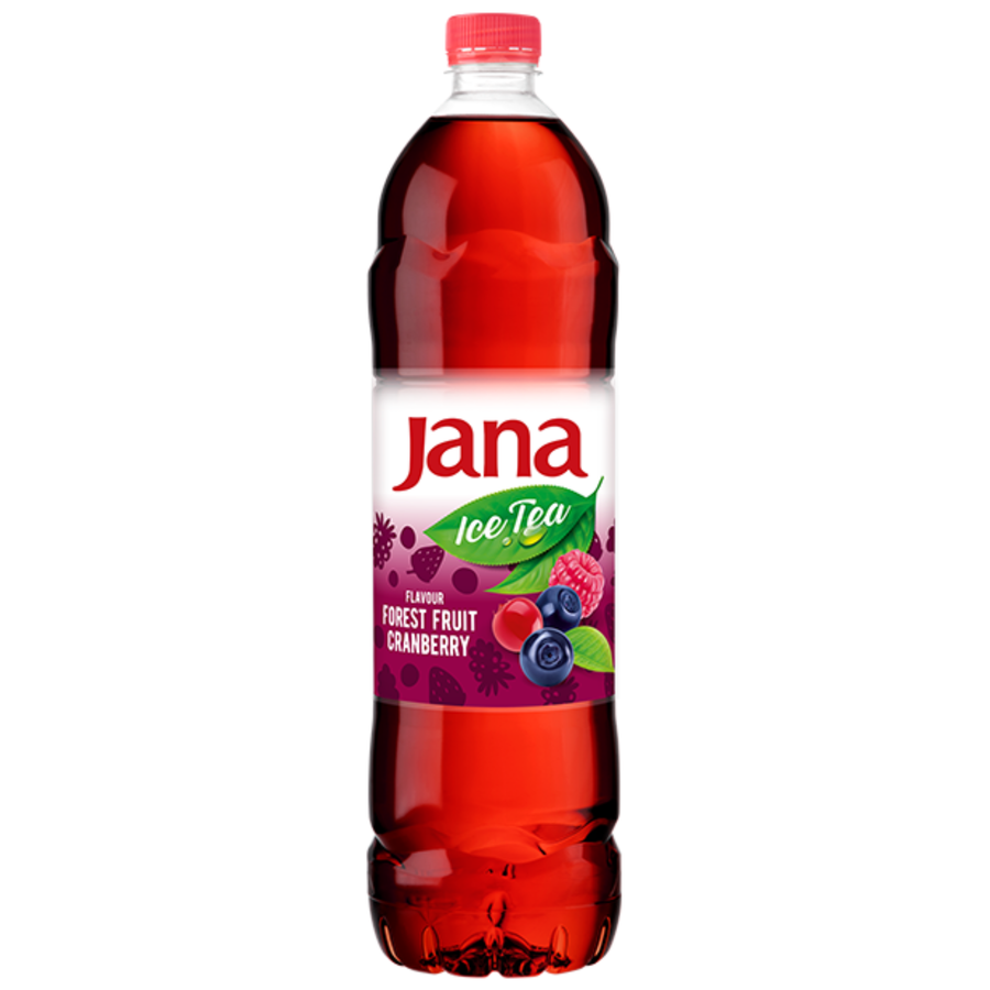 Jana Ice tea forest fruit cranberry | Ledeni čaj šumsko voće brusnica 1.5l - Magaza Online