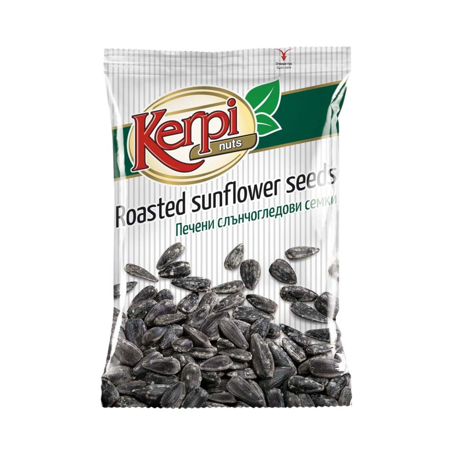 Kerpi Roasted salted sunflower seeds | Pečene slane semenke suncokreta 90g - Magaza Online