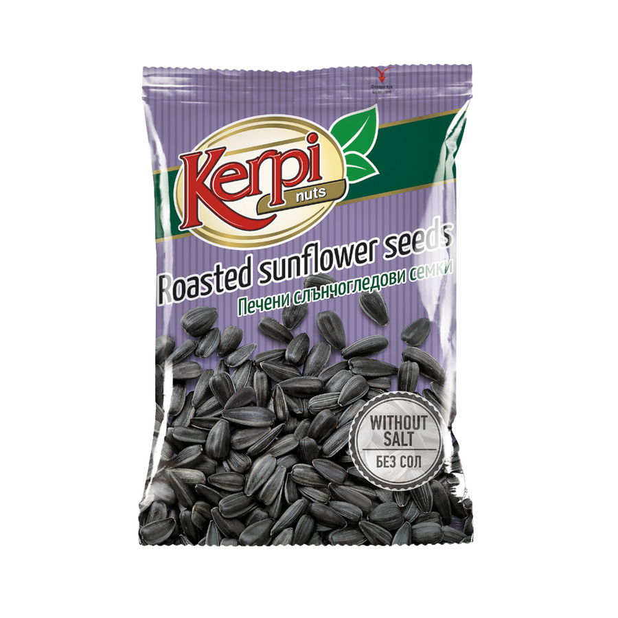 Kerpi Roasted unsalted sunflower seeds | Pečene semenke suncokreta bez soli 90g