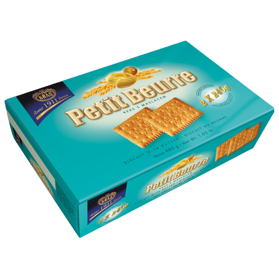 Kraš Petit Beurre butter biscuits | Petit Beurre keks s maslacem 480g