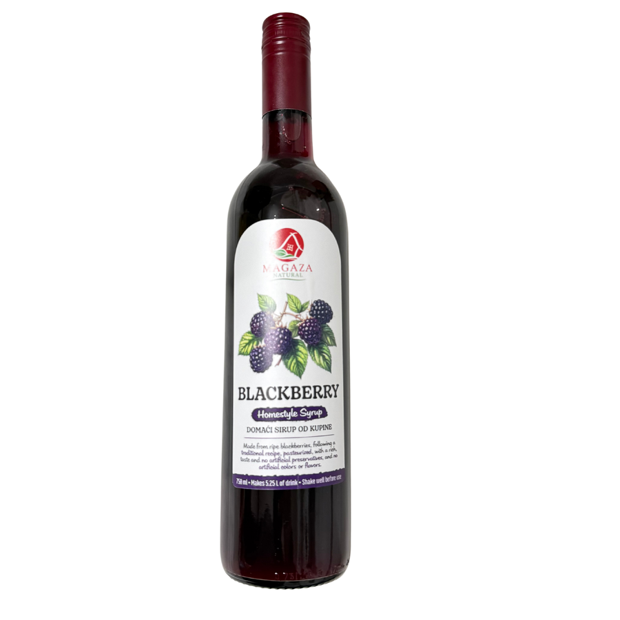 Magaza Blackberry cordial | Sirup s okusom kupine 750ml - Magaza Online