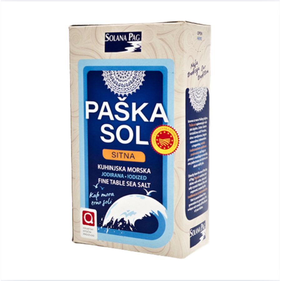 Solana Pag Pag salt fine | Paška sol sitna 1kg - Magaza Online