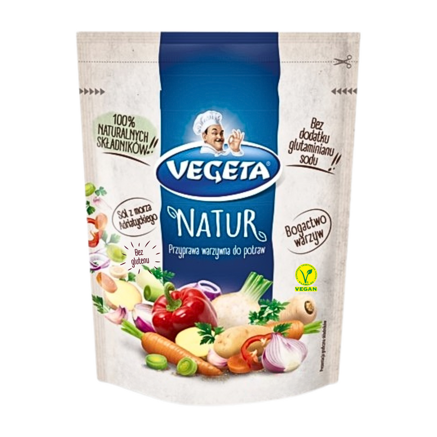Podravka Vegeta Natur seasoning | Vegeta Natur dodatak jelima s povrćem 300g - Magaza Online