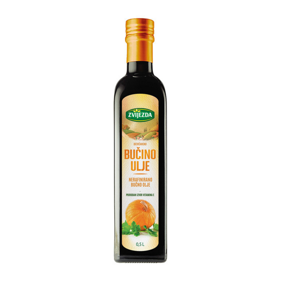 Zvijezda Virgin pumpkin seed oil | Bučino djevičansko ulje 500ml