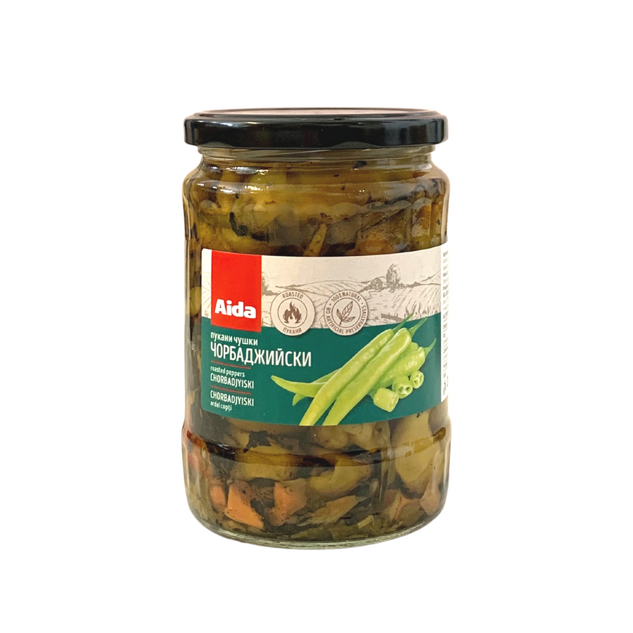 Aida Roasted Chorbadjyiski peppers | Pečene čorbadžijske paprike 460g