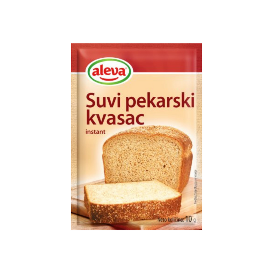 Aleva Dry instant baker's yeast | Suvi pekarski instant kvasac 10g - Magaza Online