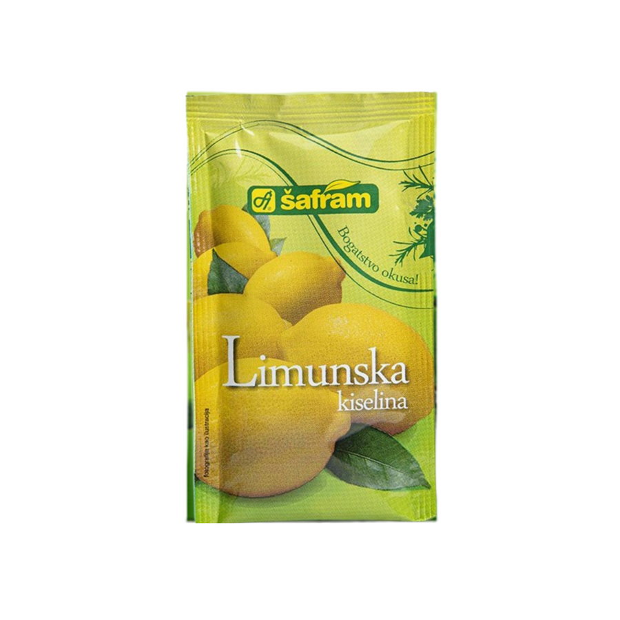 Šafram Citric acid | Limunska kiselina 20g - Magaza Online