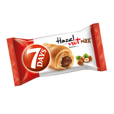 7 Days Hazelnut Max croissant | Kroasan sa lješnjak kremom Max 80g