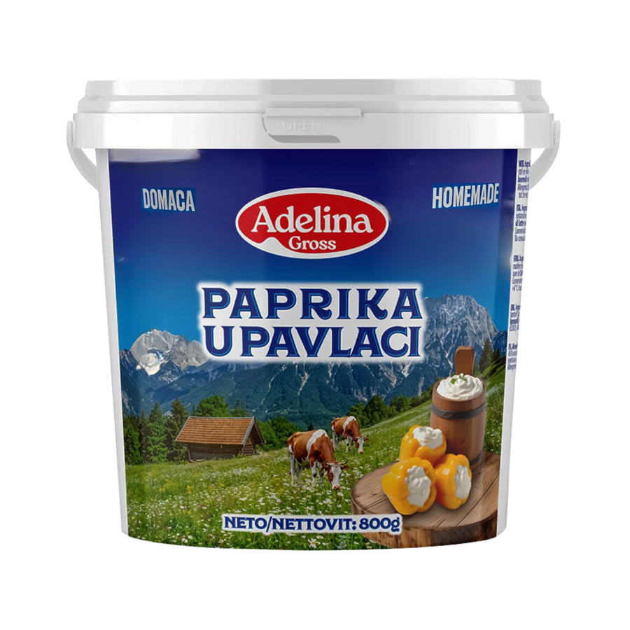 Adelina Peppers in cream | Paprika u pavlaci 800g