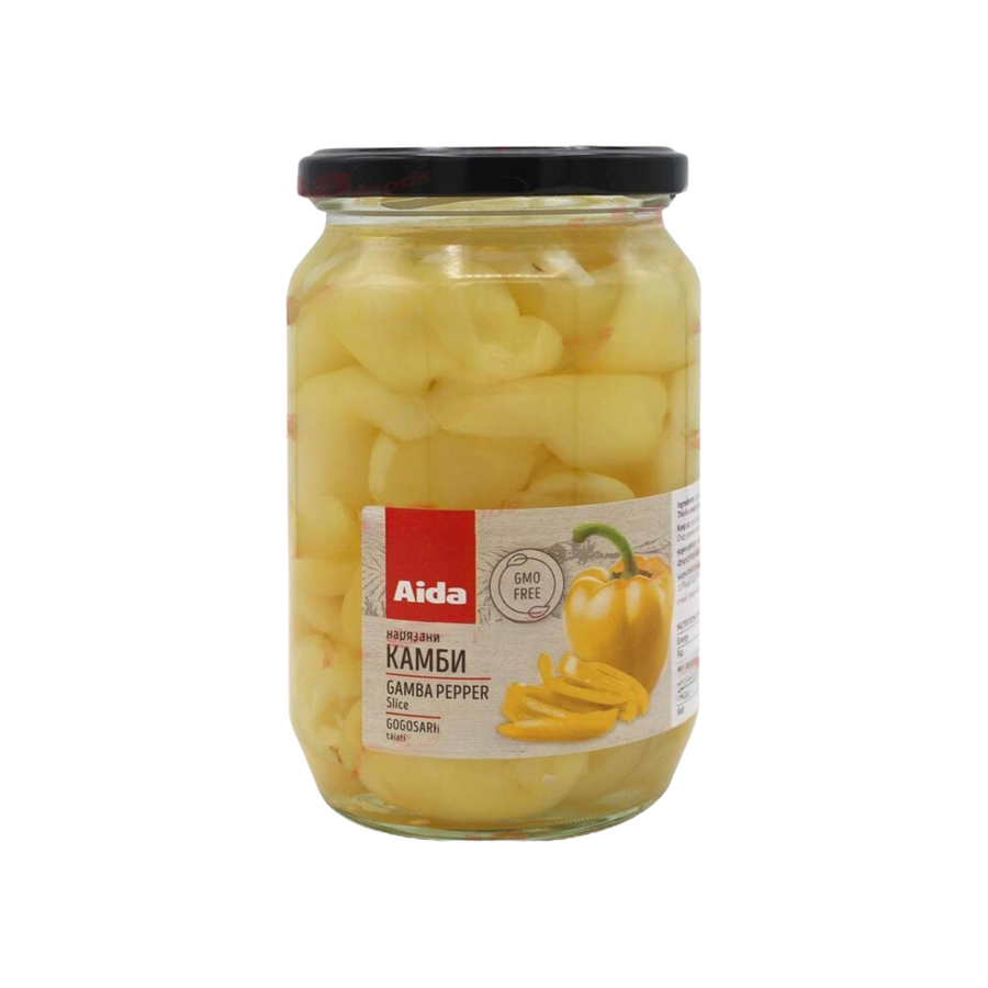 Aida Gamba peppers slices | Gamba paprike rezane 680g