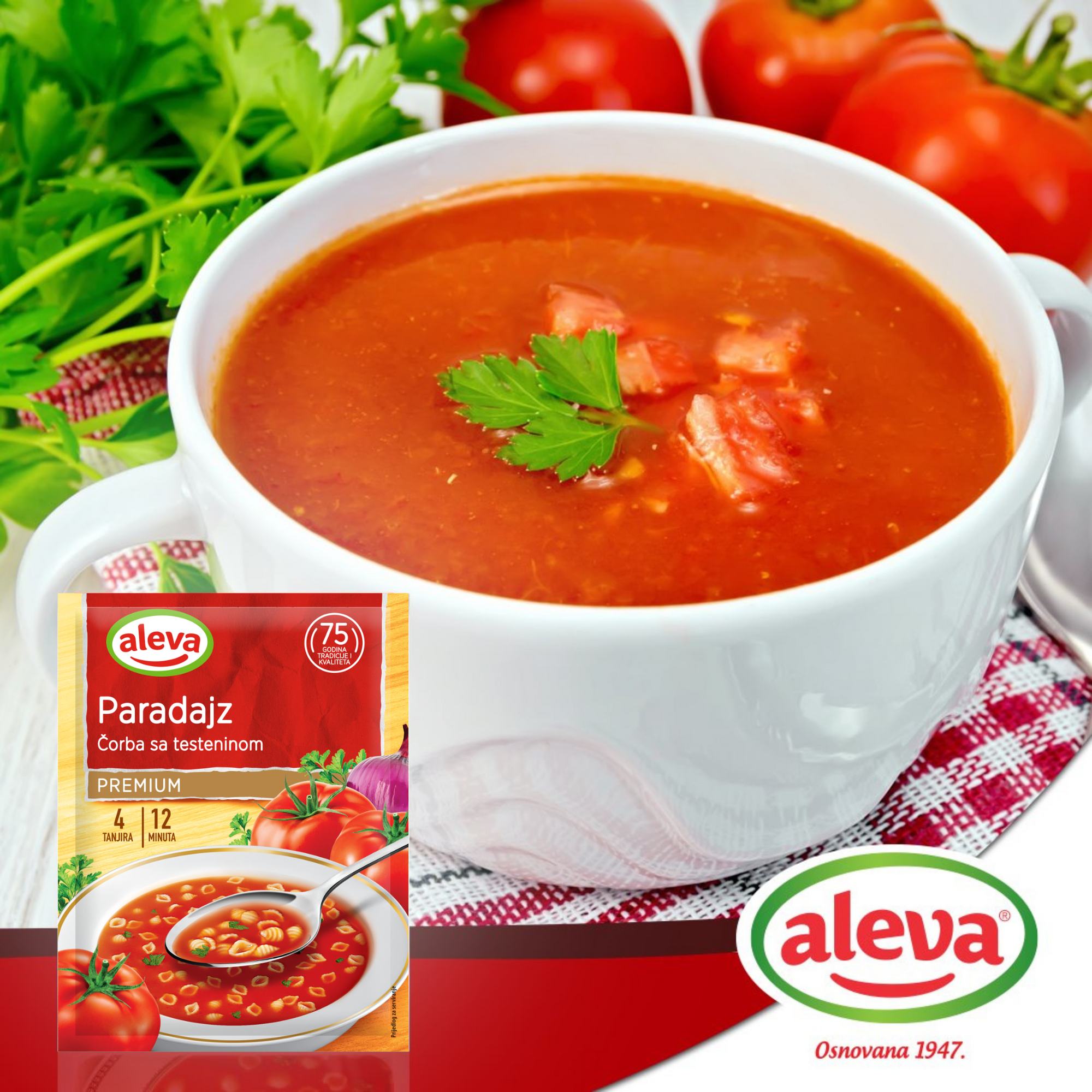 Aleva Tomato noodle soup | Paradajz čorba 80g