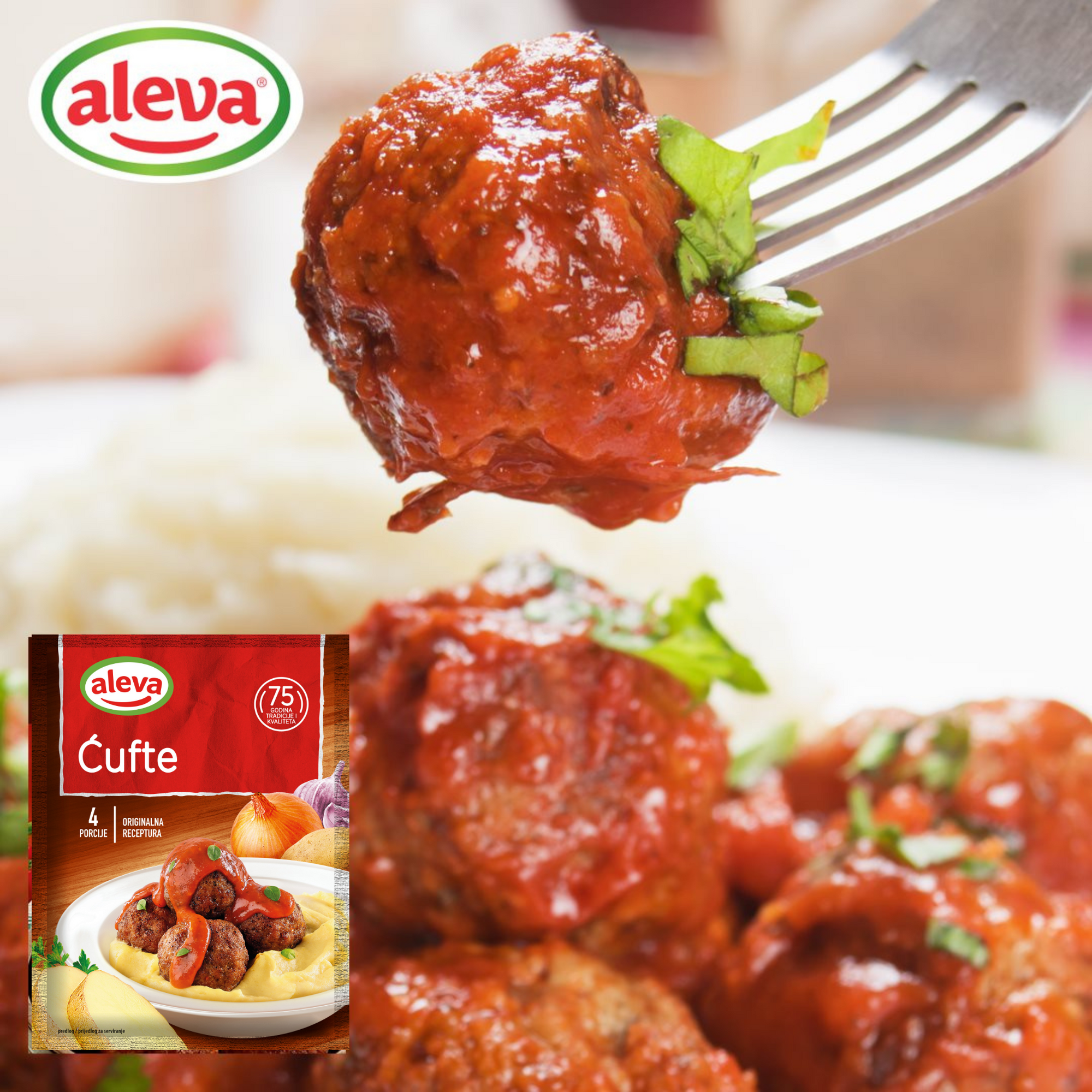 Aleva Meatballs seasoning | Ćufte začin 100g - Magaza Online