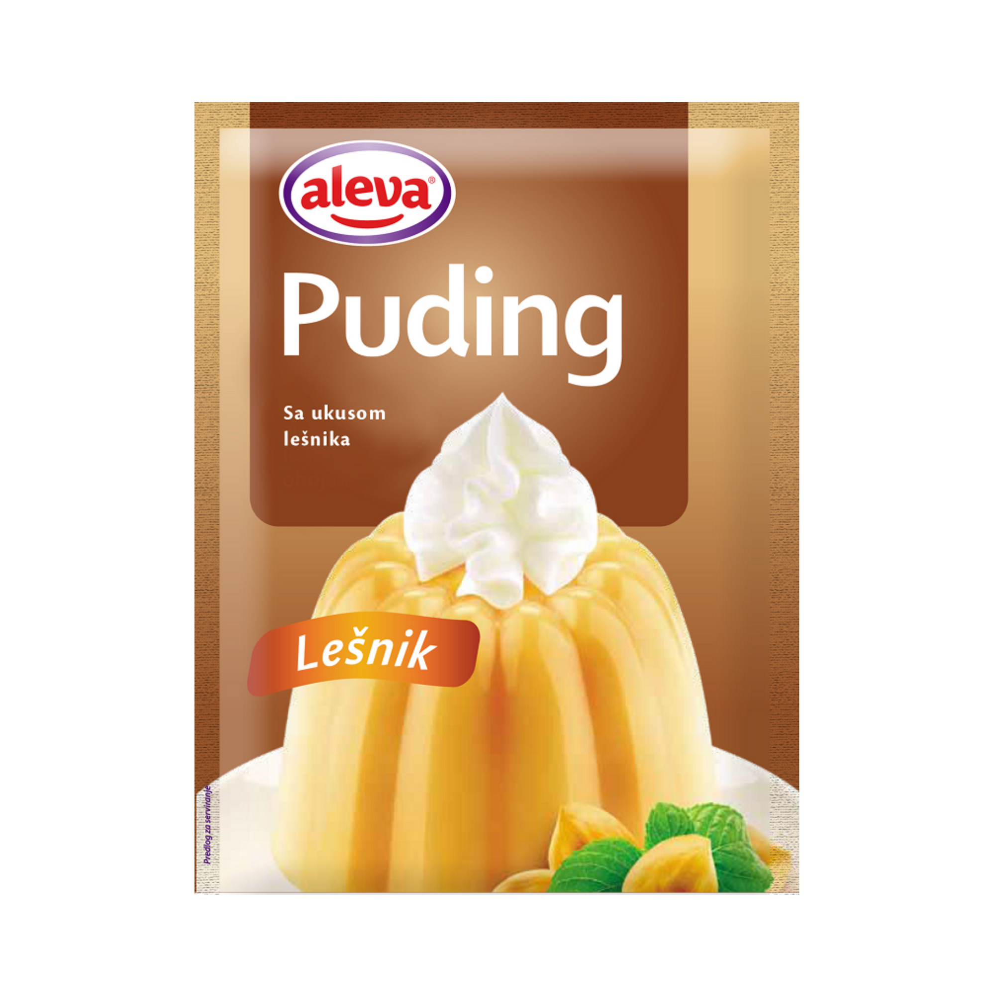 Aleva Hazelnut pudding | Lešnik puding 40g - Magaza Online