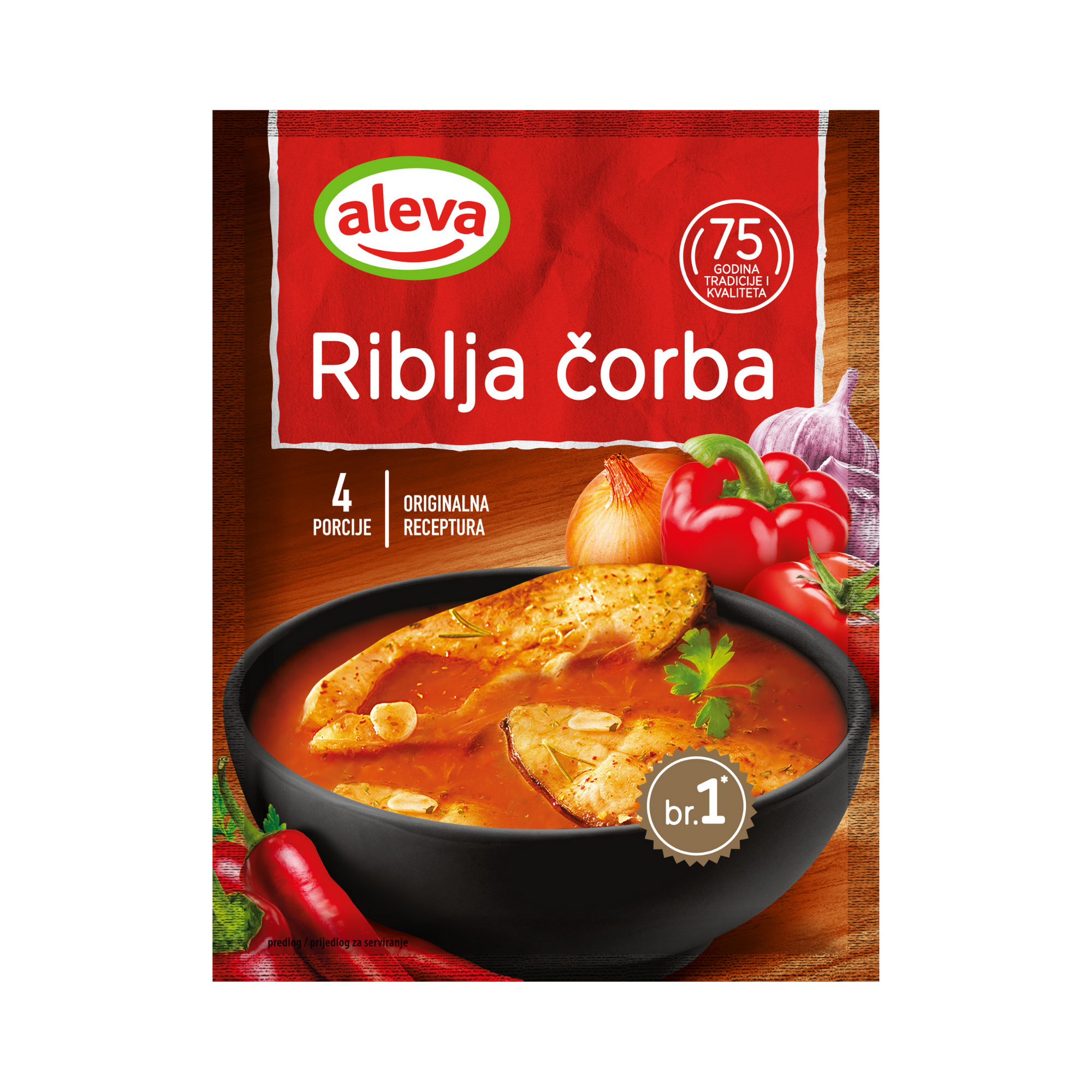 Aleva Fish soup seasoning | Riblja čorba začin 90g - Magaza Online