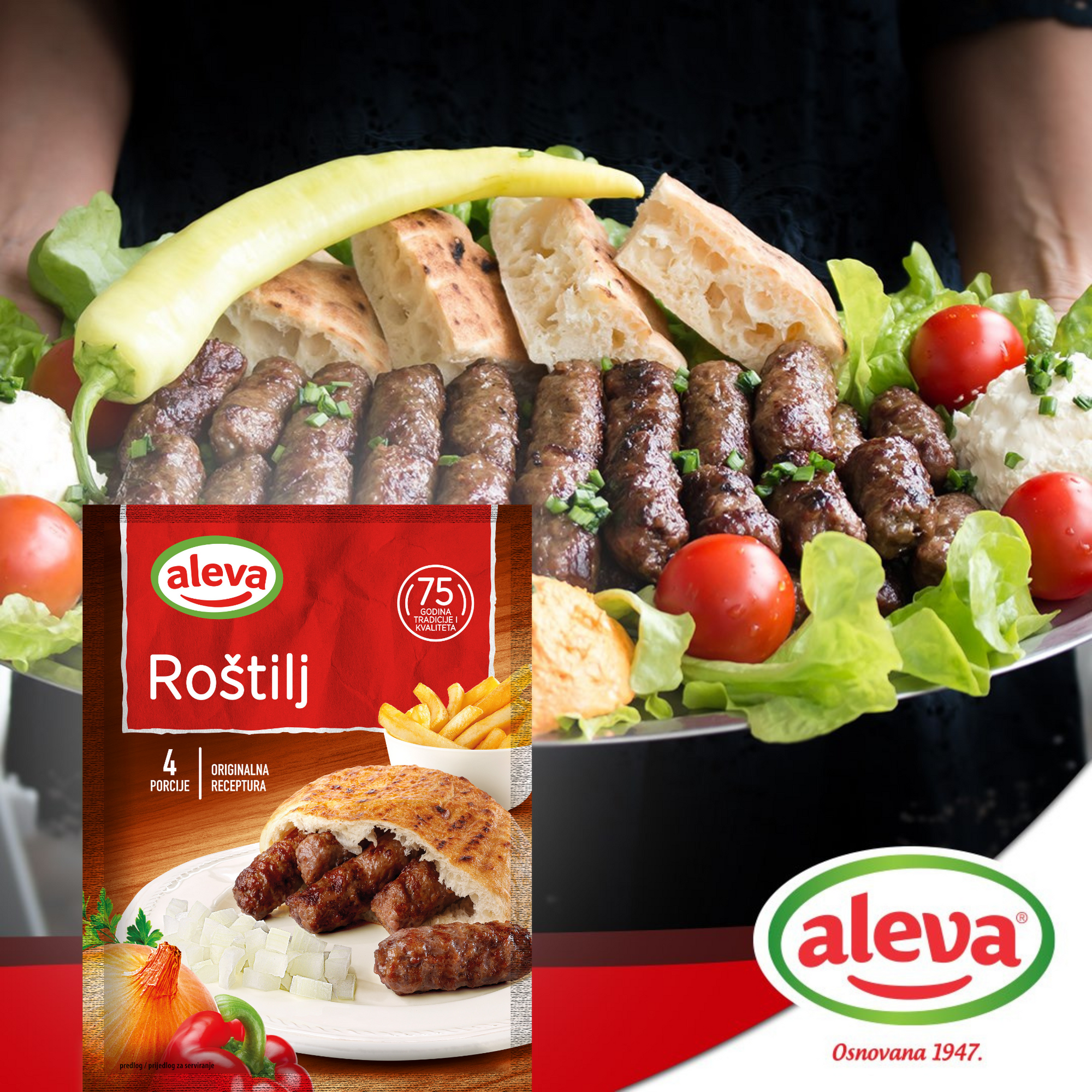 Aleva Traditional BBQ seasoning | Roštilj začin 60g - Magaza Online
