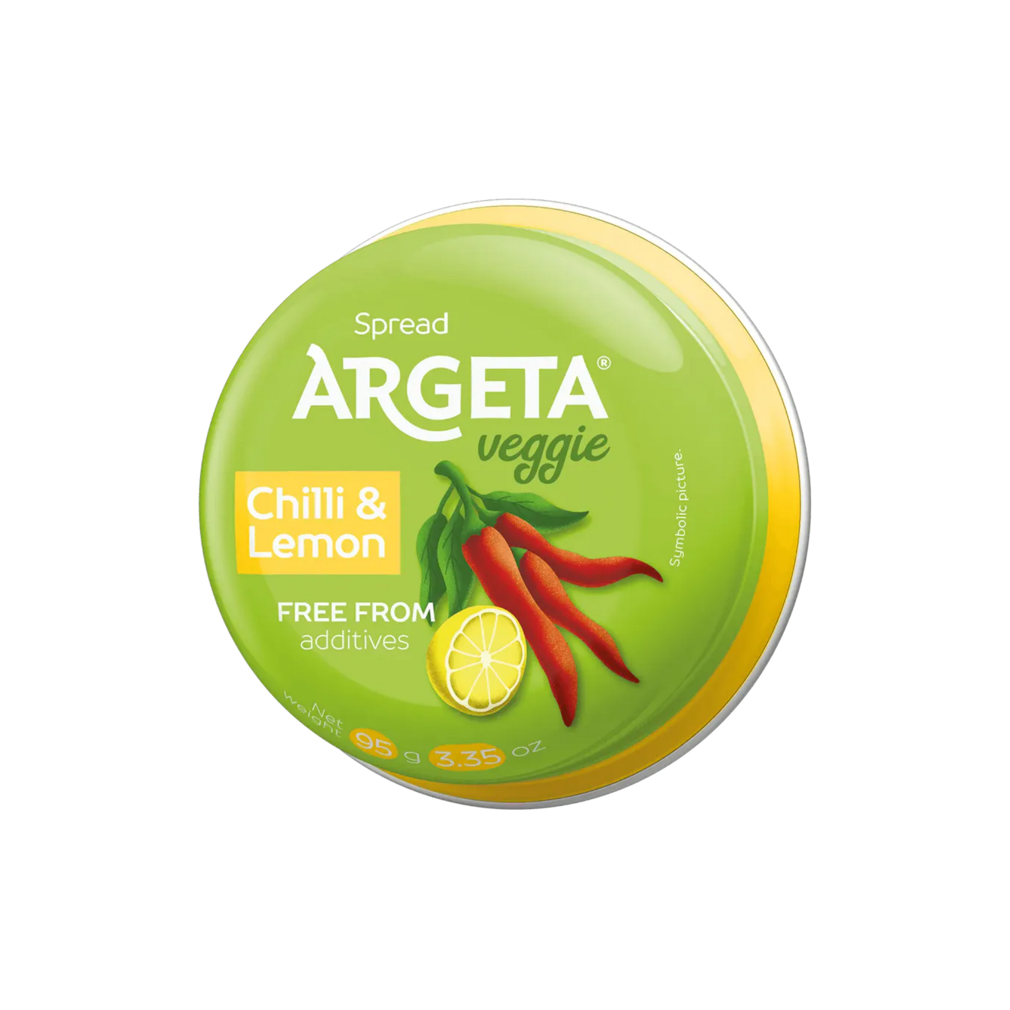 Argeta Veggie chickpea spread with chilli & lemon | Veggie namaz od leblebije sa čilijem & limunom 95g - Magaza Online