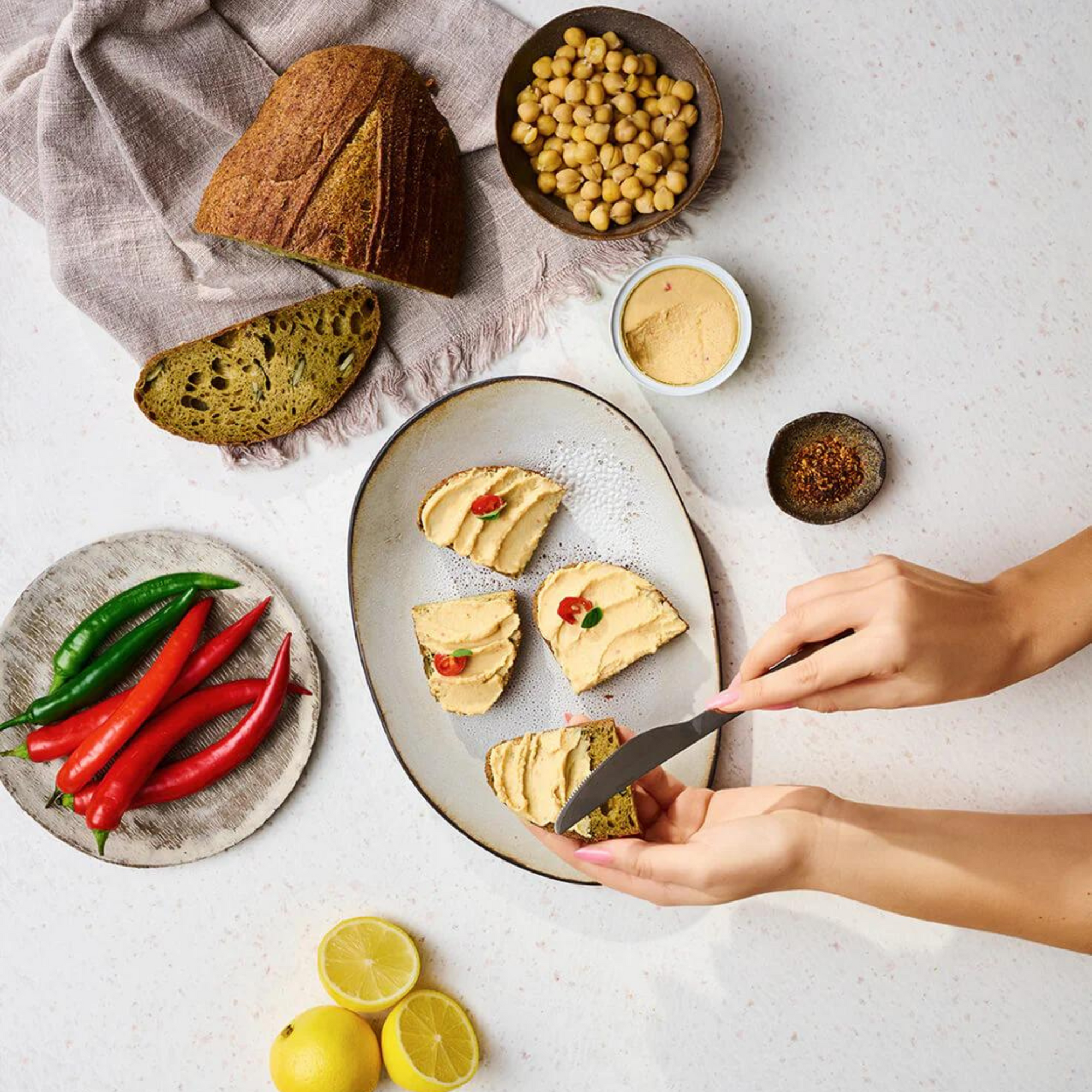 Argeta Veggie chickpea spread with chilli & lemon | Veggie namaz od leblebije sa čilijem & limunom 95g - Magaza Online
