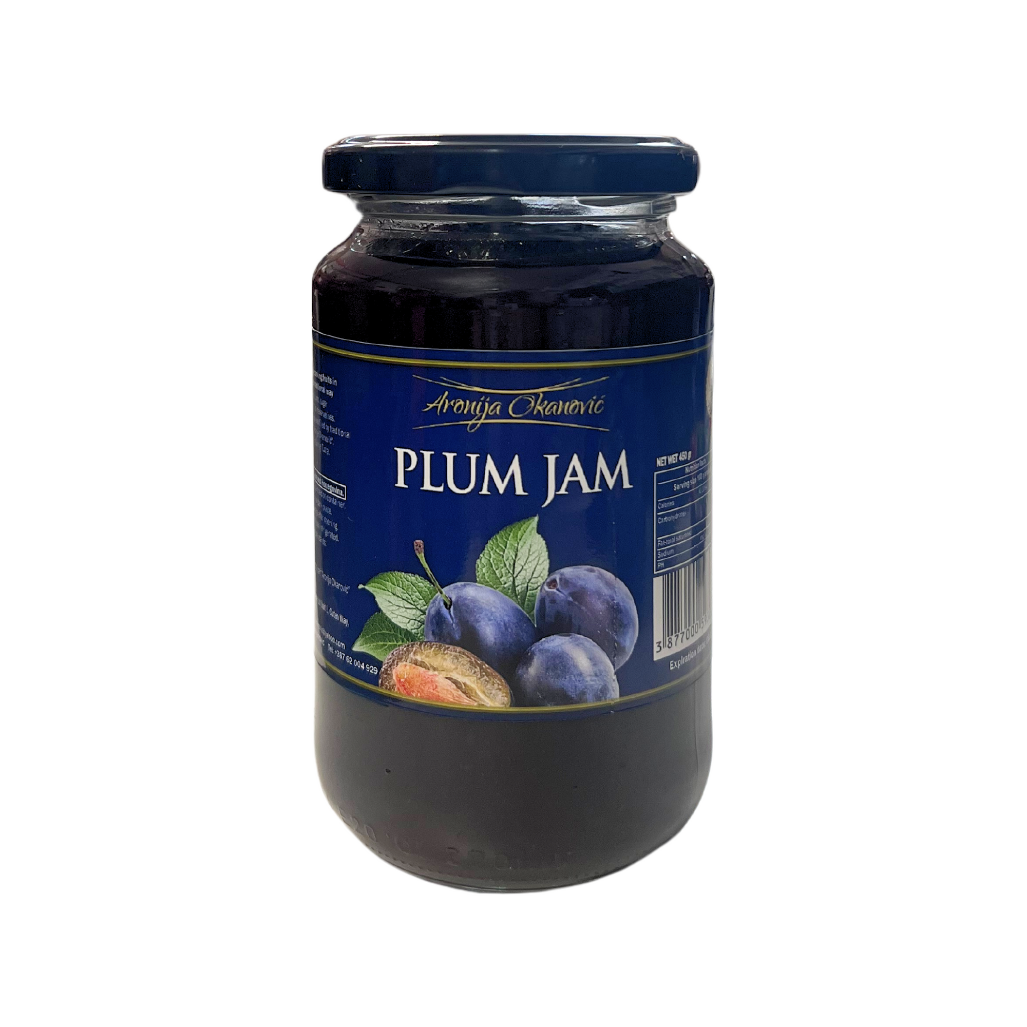 Aronija Okanović Plum jam | Džem od šljiva 450g - Magaza Online