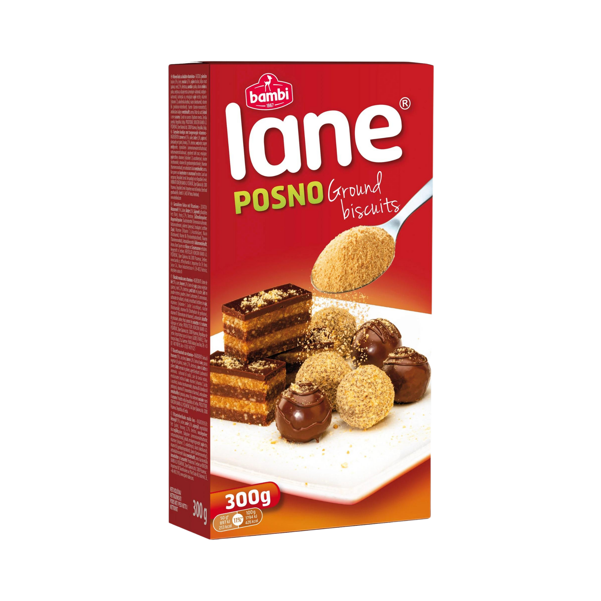 Bambi Lane ground Lenten | Plazma mlevena posna 300g - Magaza Online