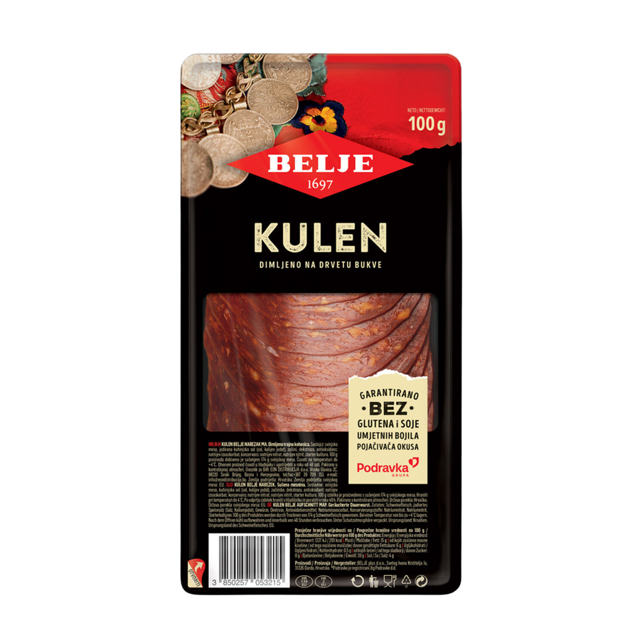 Belje Kulen sliced | Kulen rezani 100g