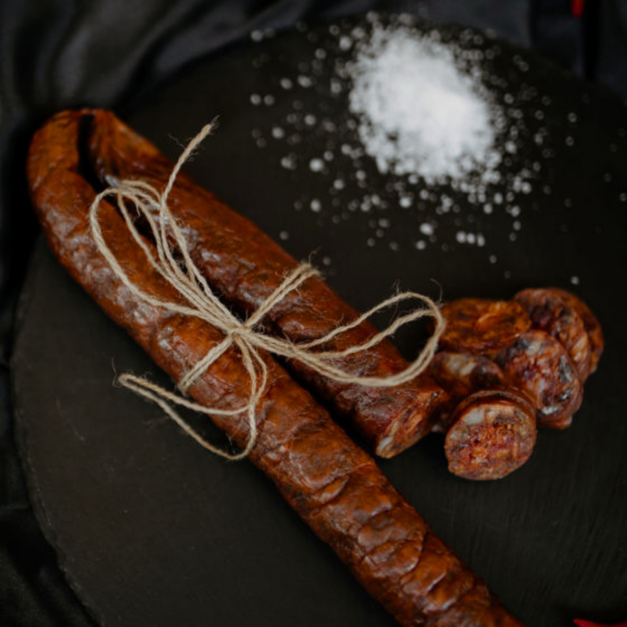 Belje Black Slavonian salami | Crna slavonska kobasica avg. 400g - Magaza Online