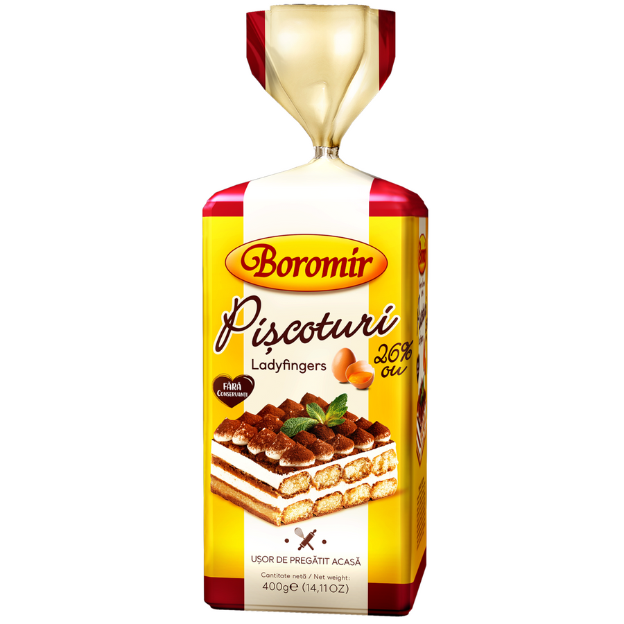 Boromir Ladyfingers biscuits | Piškote 400g - Magaza Online
