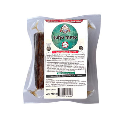 Bosna Smoked beef meat Halal | Suho goveđe meso Halal kg