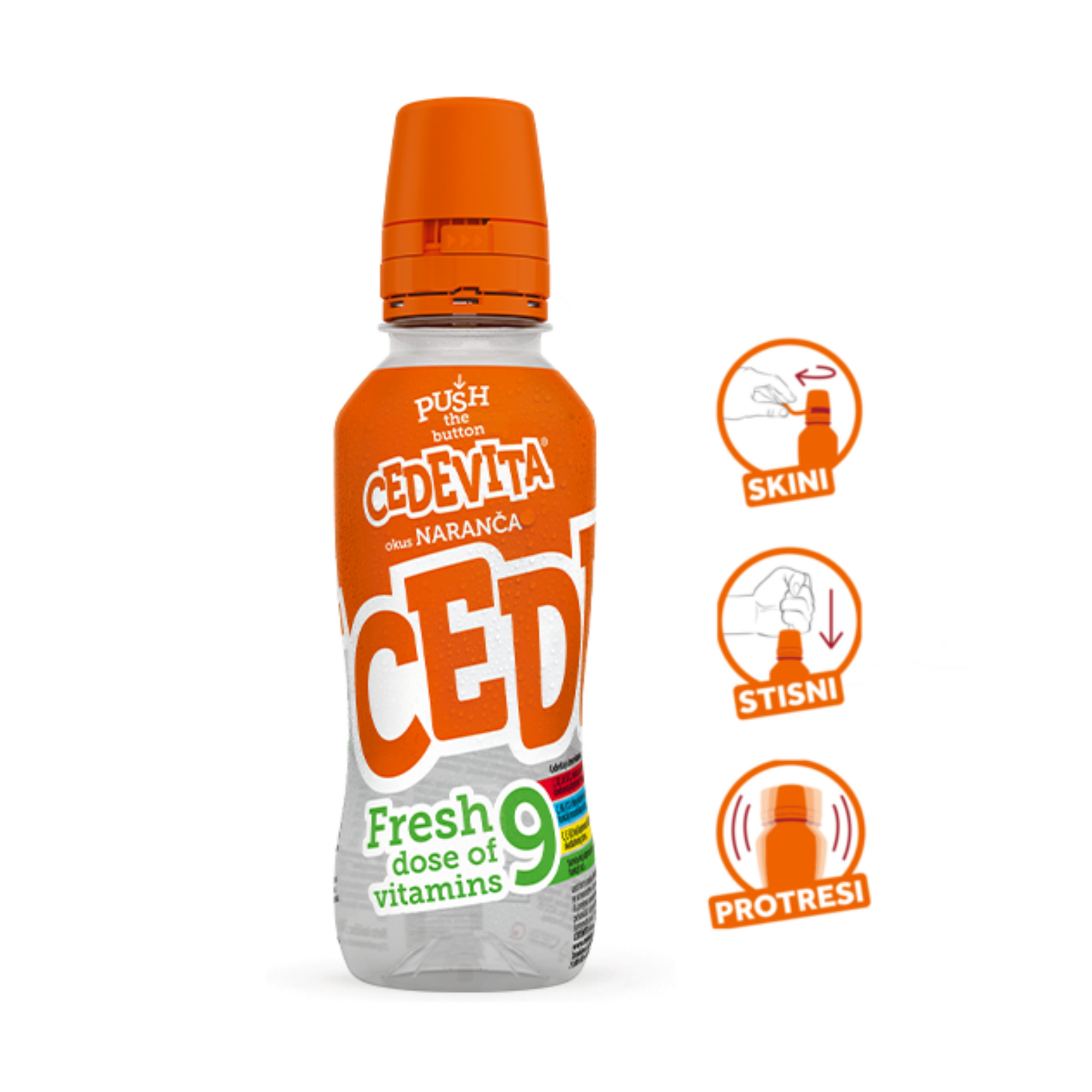 Cedevita Fresh orange | Fresh naranča 340ml - Magaza Online