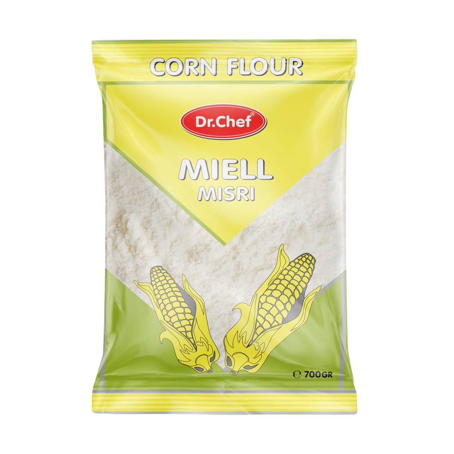 Dr. Chef White corn flour | Kukuruzno belo brašno 700g - Magaza Online