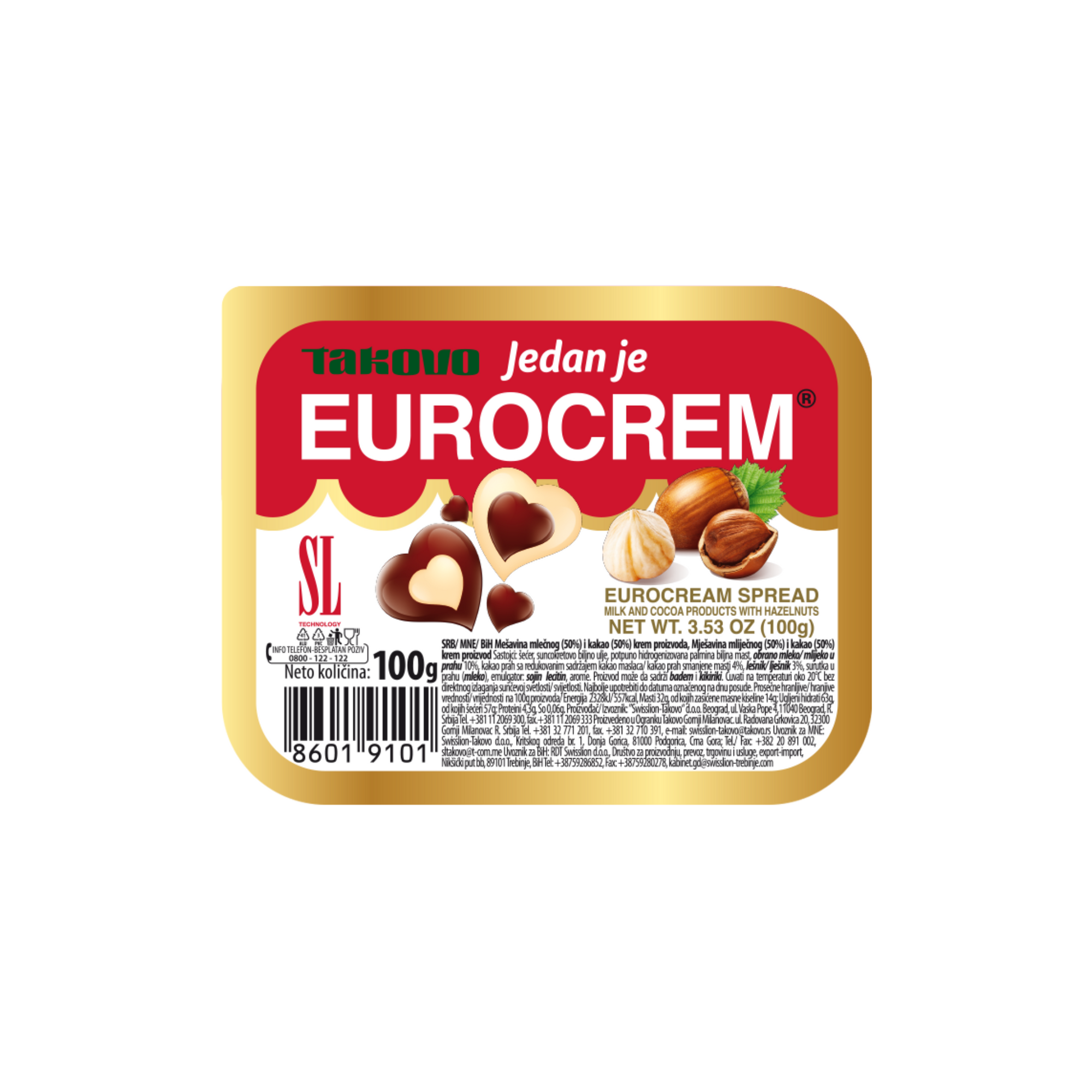 Swisslion Eurocrem 100g