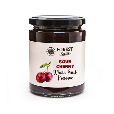 Forest Bounty Sour cherry preserve | Slatko od višanja 375g