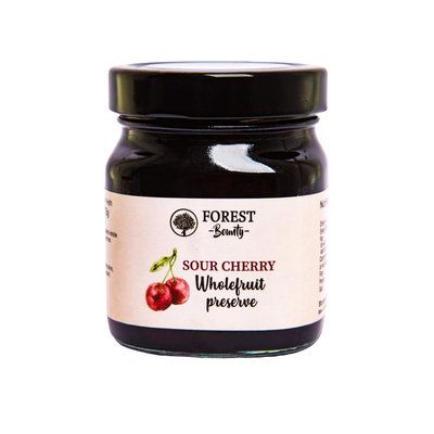 Forest Bounty Sour cherry preserve | Slatko od višanja 375g