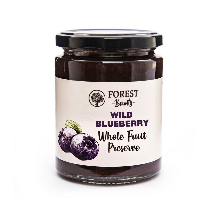 Forest Bounty Wild blueberry preserve | Slatko od divljih borovnica 375g
