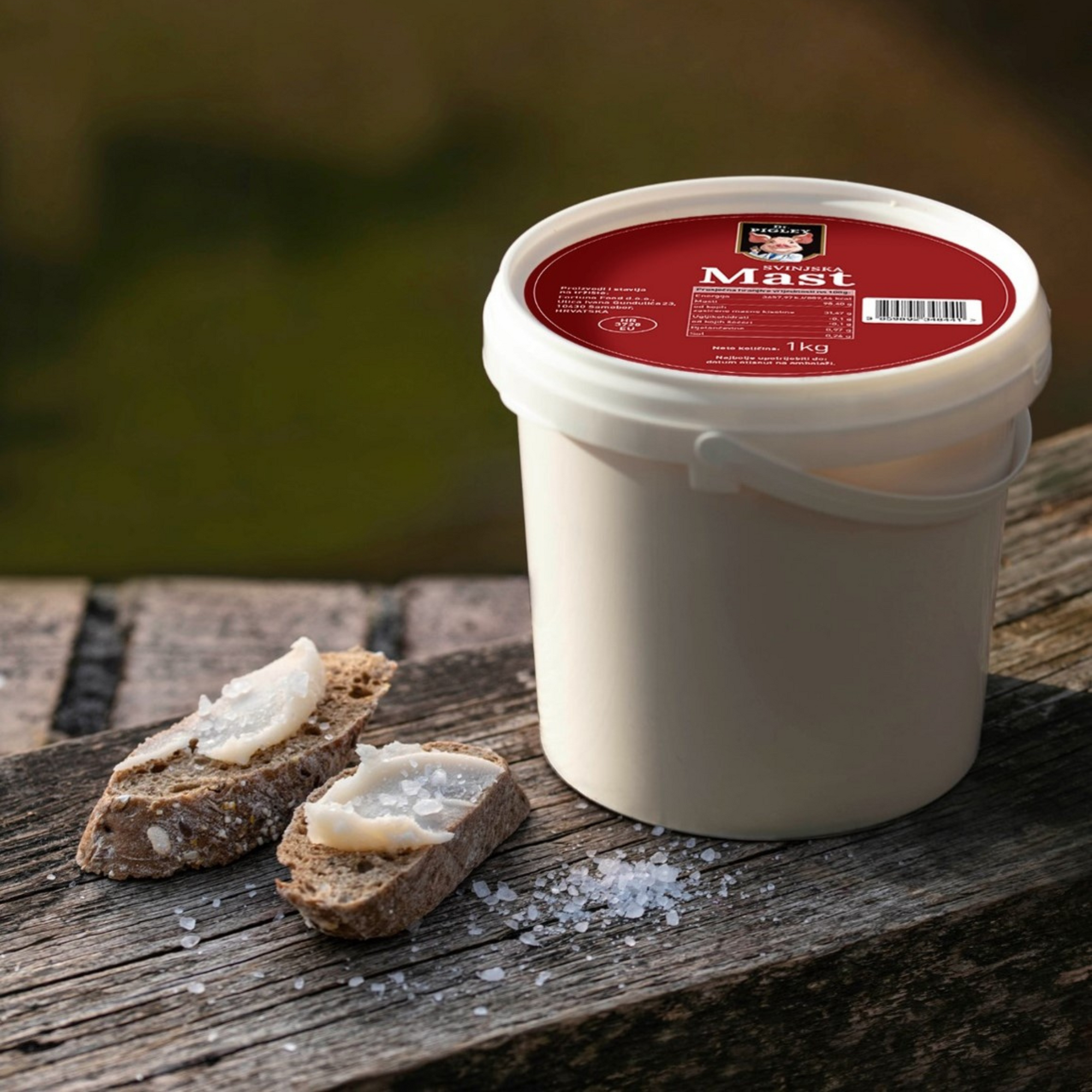 Dr. Pigley Pork lard | Svinjska mast 1kg - Magaza Online