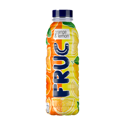 Fruc Orange & lemon flavoured drink | Negazirano piće naranča i limun 500ml