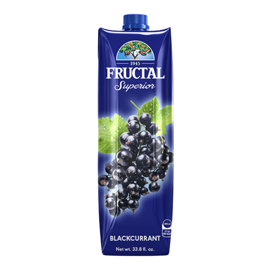Fructal Superior blackcurrant juice | Superior sok od crne ribizle 1l - Magaza Online