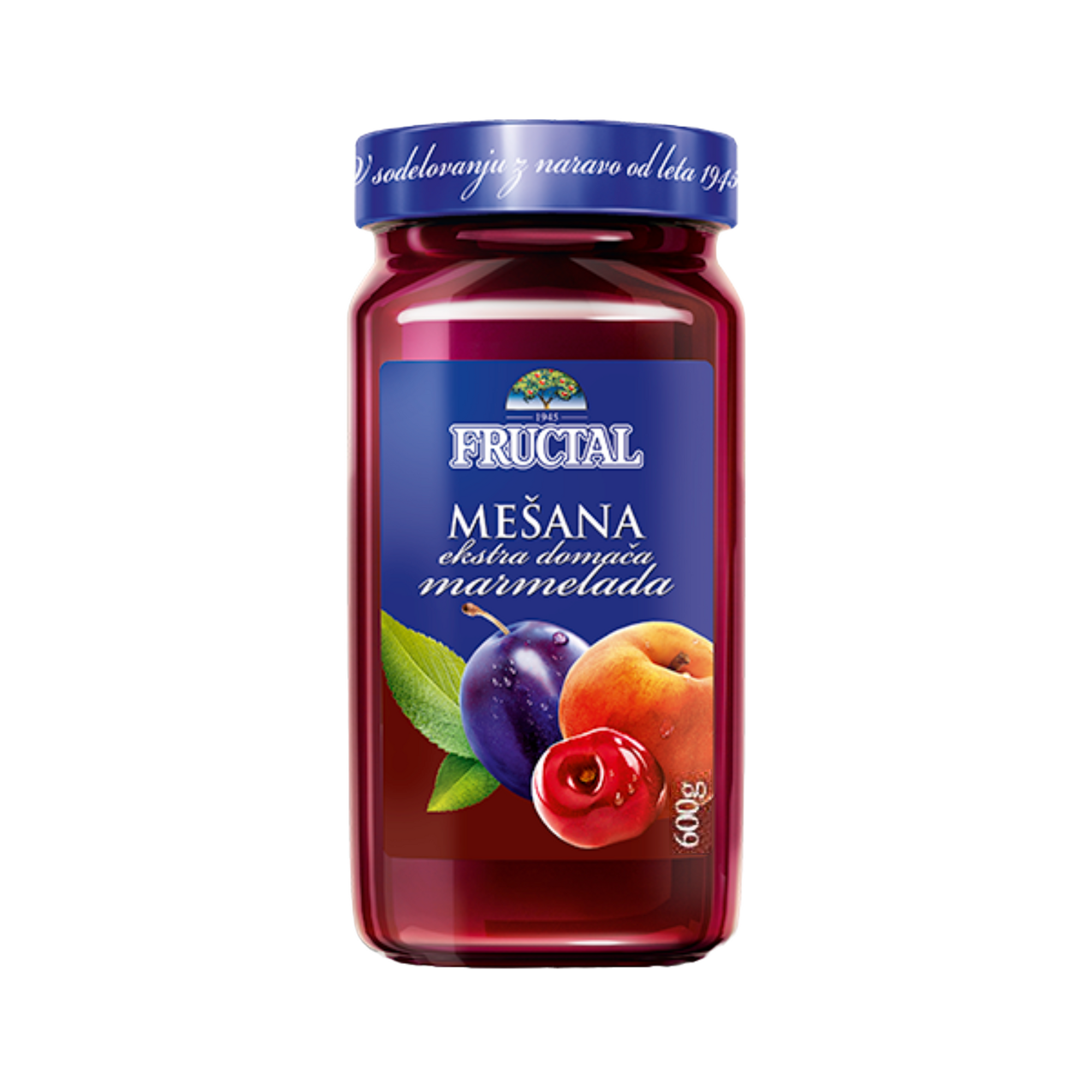 Fructal Mixed fruit marmalade | Mešana marmelada 600g - Magaza Online