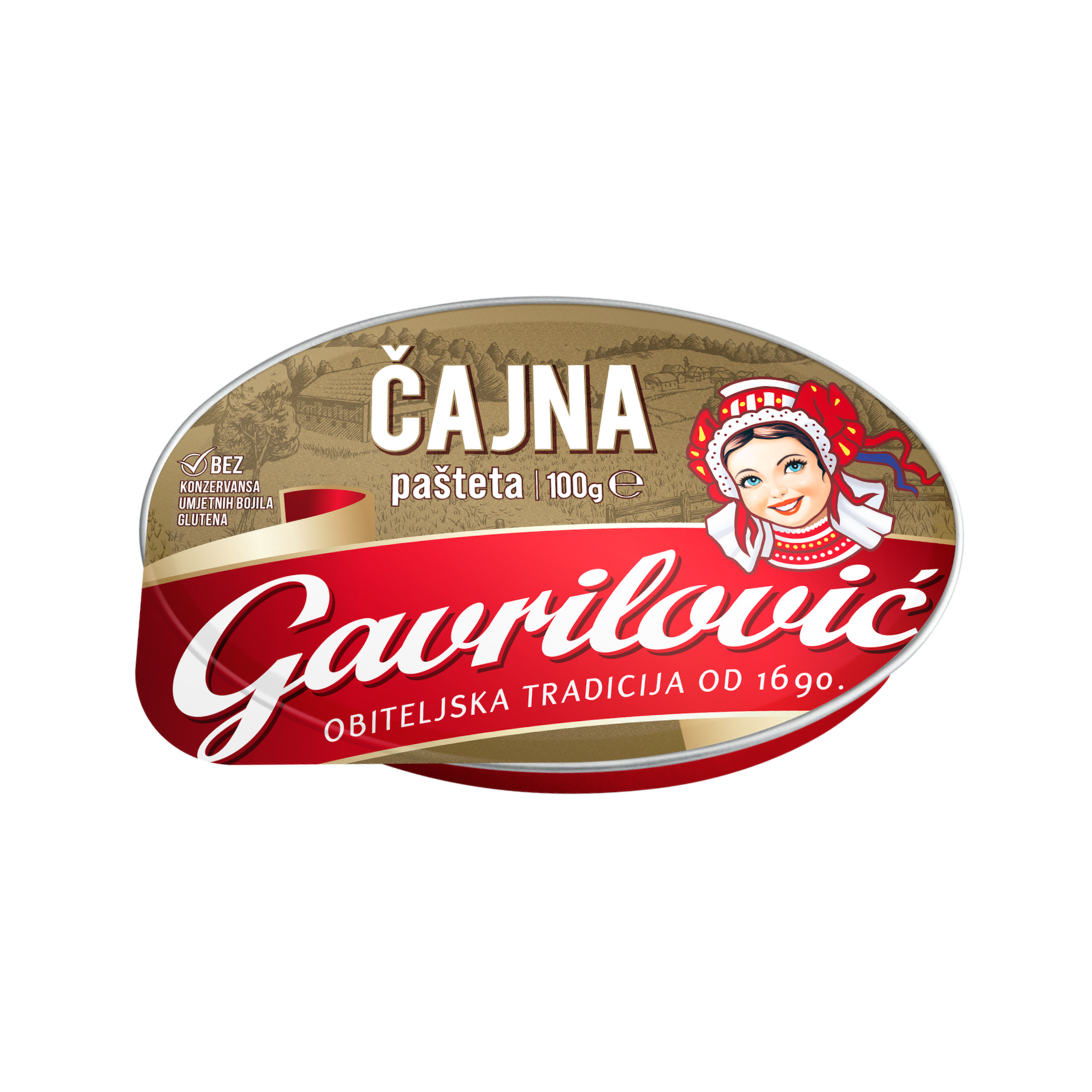Gavrilović Cajna pâté | Čajna pašteta 100g