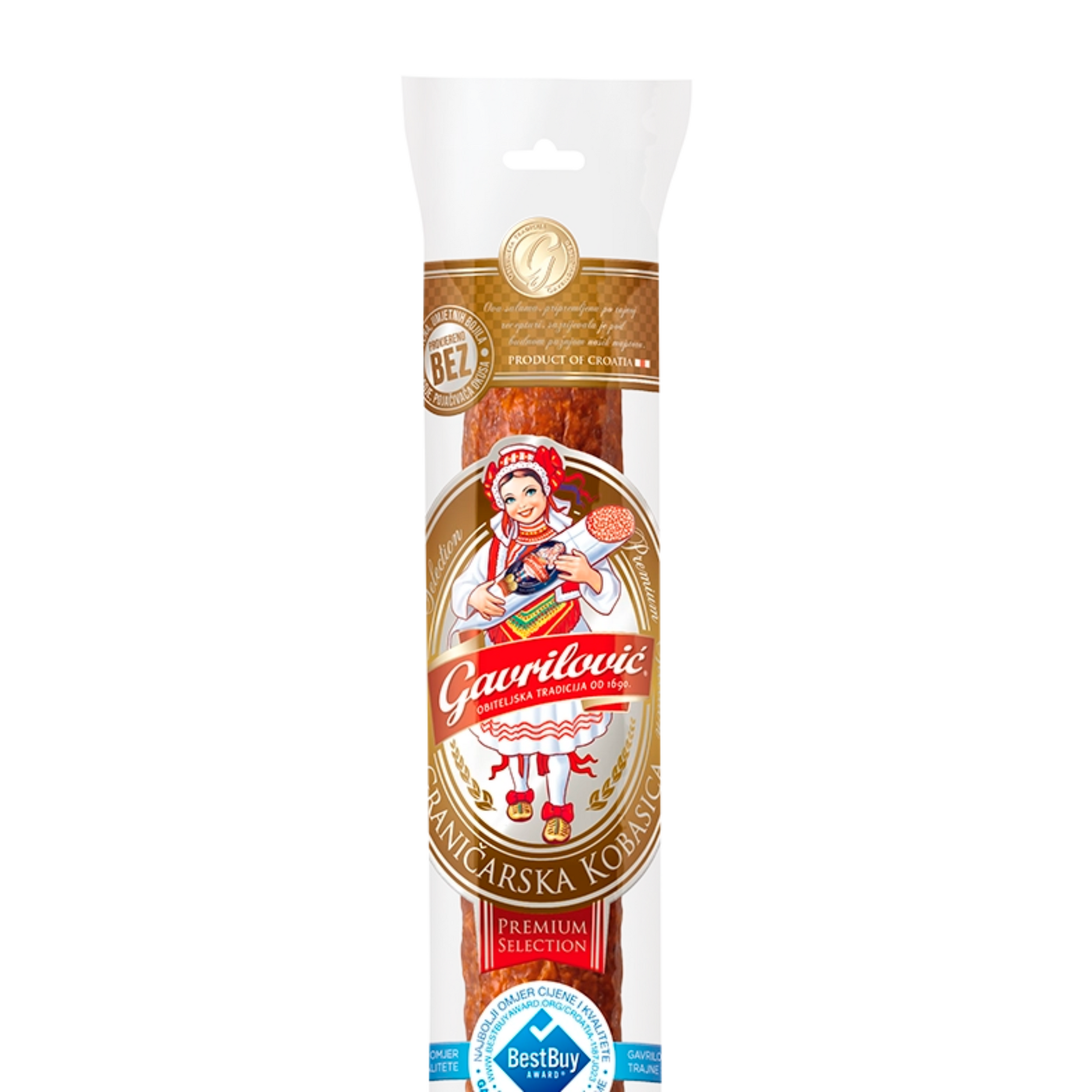 Gavrilović Premium selection Granicarska salami | Graničarska kobasica 300g