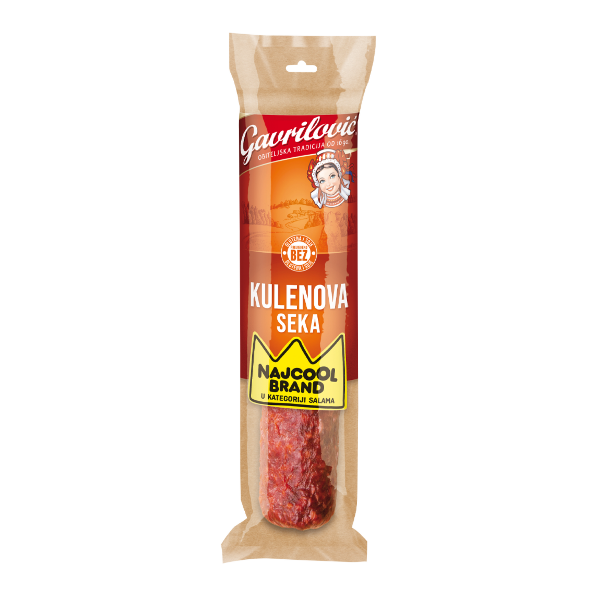 Gavrilović Kulen style salami | Kulenova seka 300g - Magaza Online