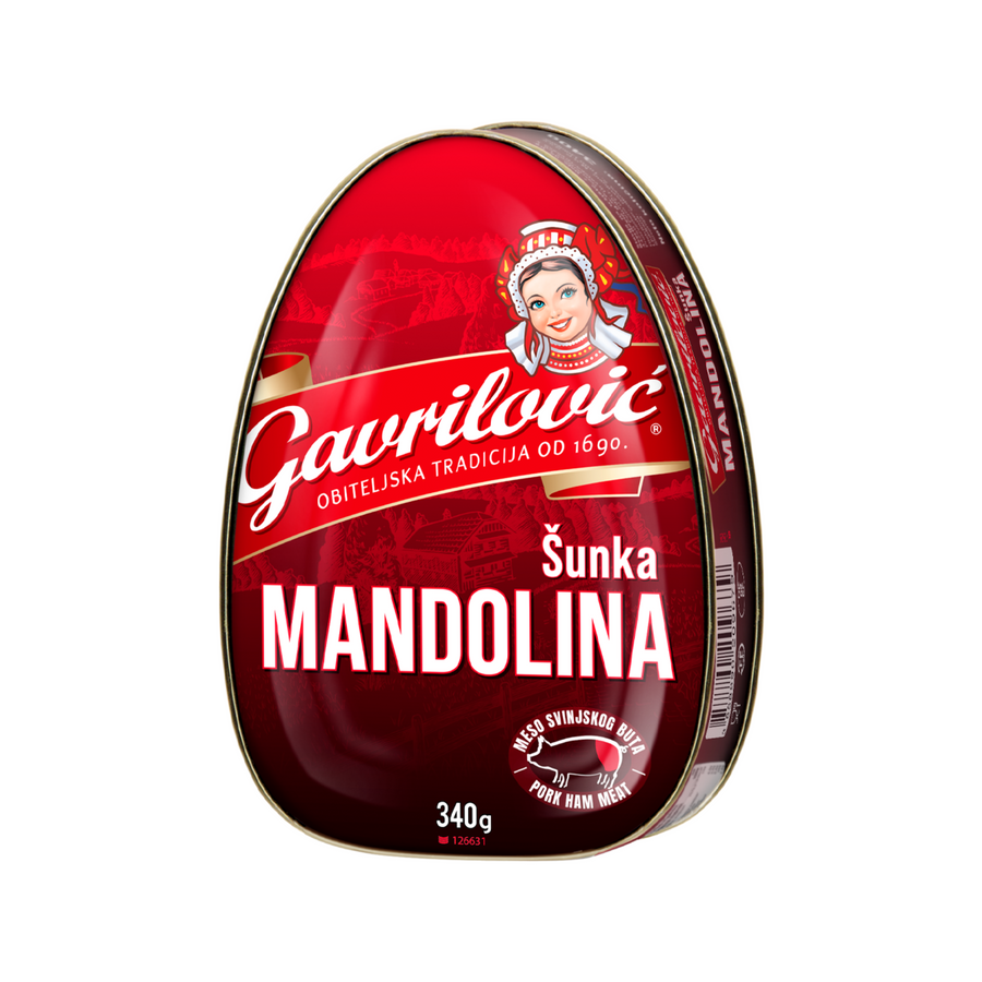Gavrilović Tinned ham | Šunka Mandolina 340g - Magaza Online