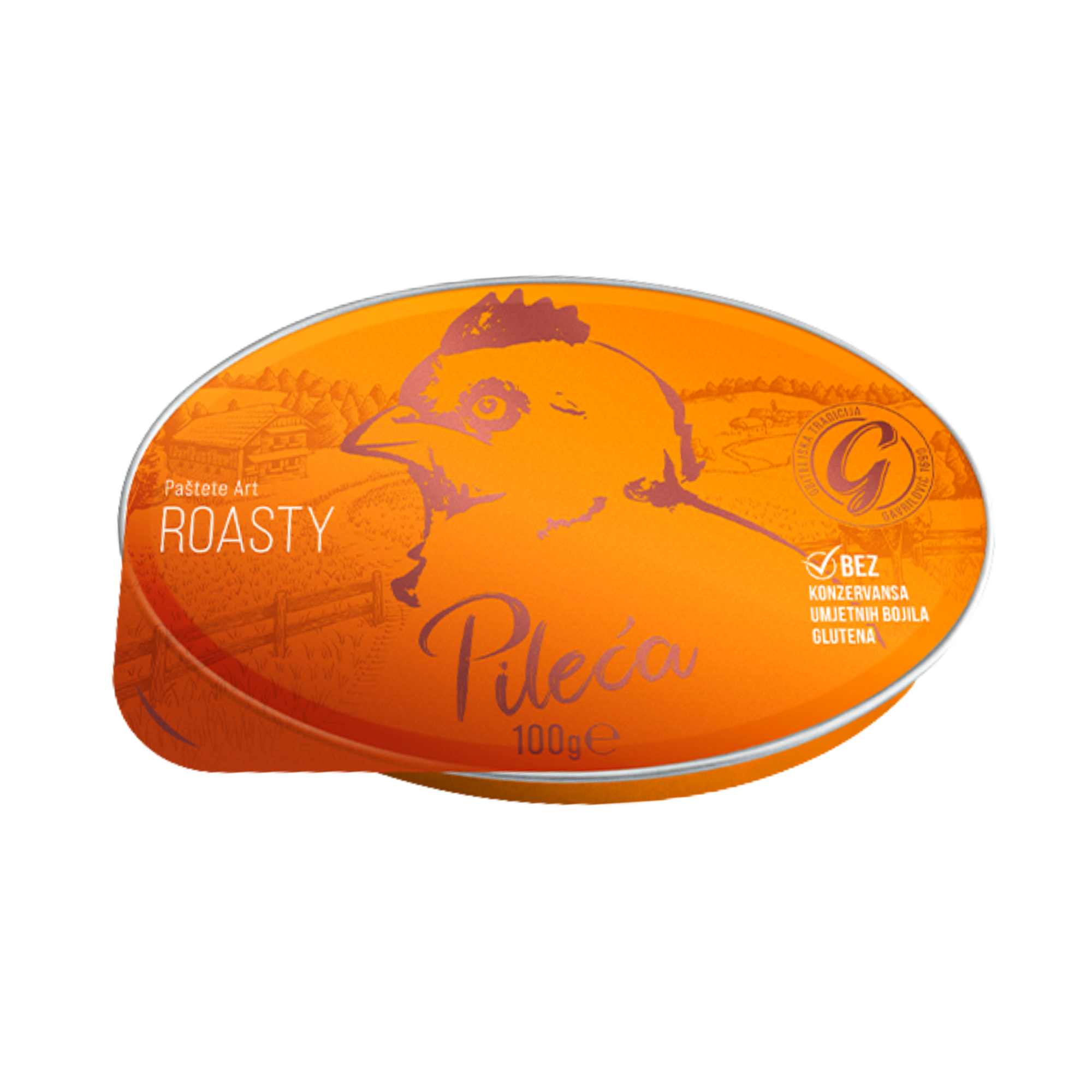 Gavrilović pâté Art Chicken roasty | Pileća pašteta roasty 100g