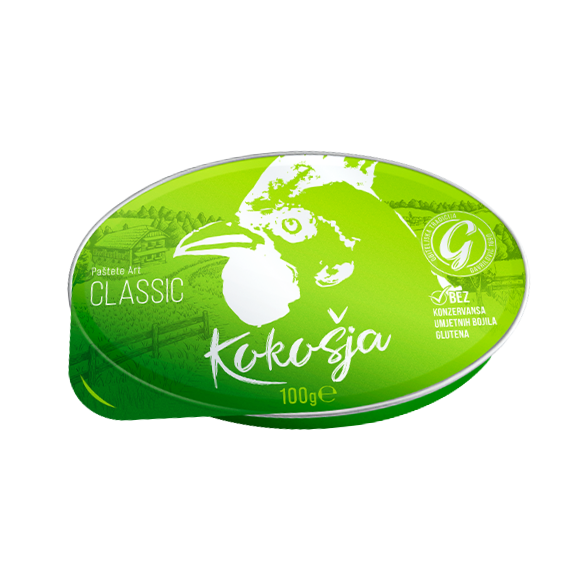 Gavrilović pâté Art Hen classic | Kokošja pašteta 100g